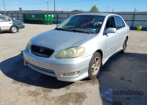 2005 Toyota Corolla S z USA, uszkodzony, nr VIN 1NXBR32E85Z551877